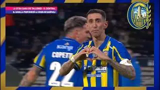 Paso a paso Talleres vs Rosario Central | con doblete de Di María empate en Córdoba
