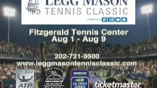 Legg Mason Tennis Classic 2009 Commercial Spot