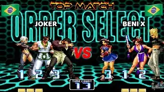 JOKER vs BENI X FT10 Top Match Brasil KOF 2002 King of Fighters