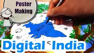 Digital India Poster Making