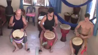 #DrumintheSun Donba / Soli - Djembe, Dun-dun drum and dance music #djembe