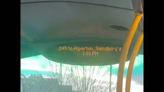 &ldquo;245 to Alperton, Sainsbury&rsquo;s &ldquo; announcement ￼￼