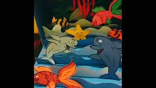 Ocean theme paper craft # star fish#jelly fish#whale#nemo