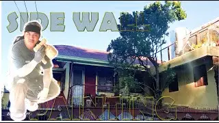 Painting Exterior House Side Wall and Tips With the Airless INGCO Paint Sprayer