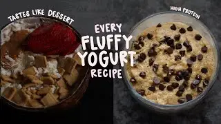 you WILL like yogurt after trying these (every fluffy yogurt recipe)