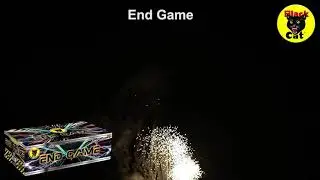 End Game Single Ignition Firework - Black Cat Fireworks