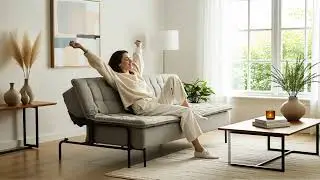 A Simple, Comfortable Home Style with the JAKO Sofa Bed