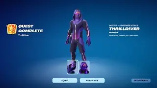 How to UNLOCK the EXCLUSIVE Thrilldiver FORTNITE Skin! (DO THIS ASAP!)
