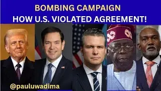 Nigeria Government SLAMS Trump Over Religious Framing of US Airstrikes on ISIS Terrorists