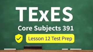 TExES Core Subjects 391 Lesson 12 Test Prep