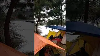 camping di pinggir danau,situ rawa gede sukamakmur jonggol#shorts #salliadventure