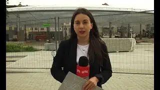 Nowy dmuchany dach na Rynku Łazarskim. Mieszkańcy zaskoczeni wyglądem konstrukcji