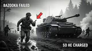 His Bazooka Failed at 25 Yards &mdash; So He Charged the Tank with Grenades Instead