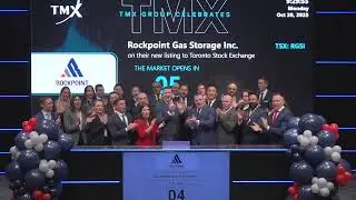 Rockpoint Gas Storage Inc. (TSX: RGSI) Opens the Market Monday, October 20, 2025