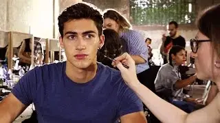 Alessio Pozzi backstage interview at Ports1961 Summer 2017 Show