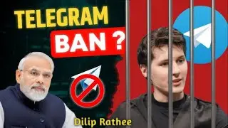 I Discovered the REAL Reason Telegram is Banned😱 in INDIA  || Dilip Rathee