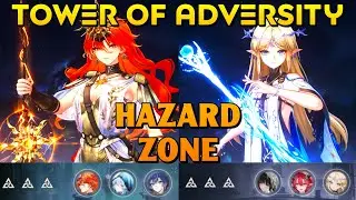 DESTROYING HAZARD TOWER | S0R1 CARTETHYIA & S0R1 AUGUSTA | TOWER OF ADVERSITY | WUTHERING WAVES