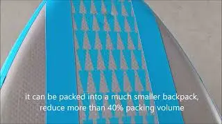 TOYOU best customized inflatable paddle board -- touring board 9'6