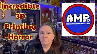 🔥AMP AUDIE MARSH 3-D PRINTED HORROR!