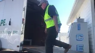 Convert your Enclosed Trailer Rear Door from Torsion Spring to Push Button Electric Opener
