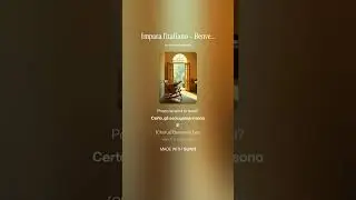 Impara l'italiano - Benvenuti A Casa Mia (A1.1, V1.0)