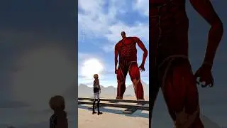 Jus Know Armin vs Colossal Titan 🤣 #armin #colossaltitan #attackontitan #anime