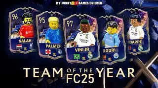 TOTY 25 &bull; Team Of The Year 2025 ( EA Sports FC25 ) lego