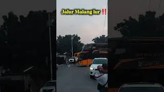 jalur malang memang beda ‼️ banyak Bus premium yang ada #bus #27trans #videoshort #busmania #fyp