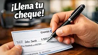 C&oacute;mo LLENAR un CHEQUE de CHASE BANK (MUY F&Aacute;CIL!!) 2026