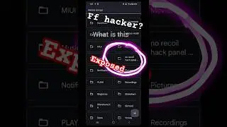 🤣No recoil hack panel FF 💻 watch till end !!! #viral #shorts