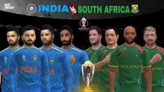 IND VS SA | Cricket World Cup 2023 | Real cricket&trade; | Enhanced graphics | Real Stumpz 