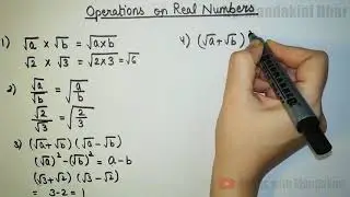 Operation on Real Numbers