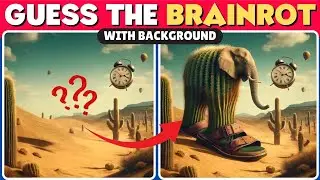 GUESS THE ITALIAN BRAINROT BY THEIR BACKGROUND #brainrotchallenge #italianbrainrot @Quizairplane