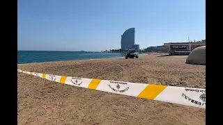 Bomb 'dating back to Spanish Civil War' discovered on beach
