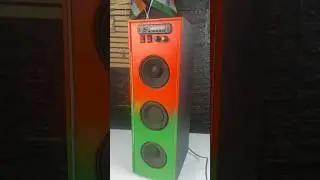 Make Tower Speaker #speaker #towerspeaker #experiment #reallifehacks #shotts #shorts