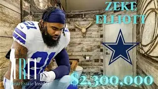 Ezekiel Elliott House Tour | Frisco | $2,300,000