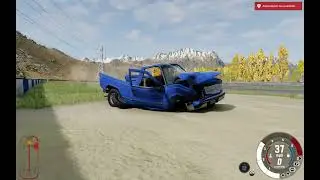BeamNG drive - OMG Probando con graficos limitados PickUp