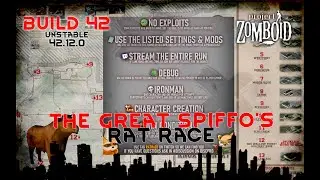 Project Zomboid 42.12.1: The Great Spiffo's Rat Race Challenge (8) restart