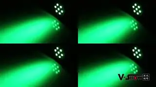 Slim LED Par 7*10W RGBW