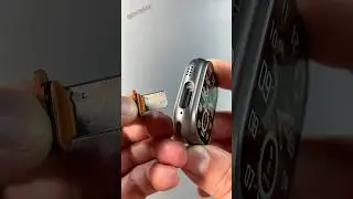 HK Ultra One 4G Android SmartWatch 2024🔥 How to Insert Sim Card🧐#shorts #video #trending #short