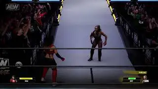 AEW: Fight Forever Hikaru Shida VS Britt Baker (PS5)