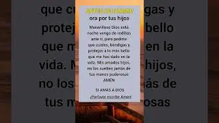 Pray for your children #diostebendiga#amen#dios