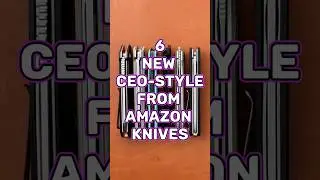 6 CEO Style Knives From Amazon #edcknife #foldingknife #edc