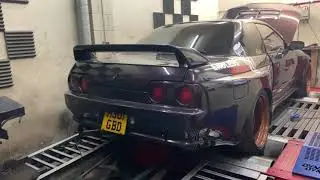 1000HP R32 GTR ft. Sequential Gearbox | Power Run | Redline Tuning