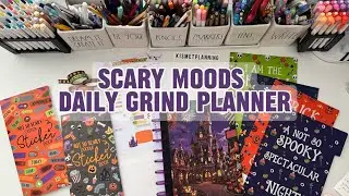 SCARY MOODS UNBOXING! | DAILY GRIND PLANNER