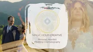 MAGIC HOUR CREATIVE Personal, Heartfelt Wedding Cinematography 2023 Reel || NC Wedding Videographer