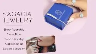 Shop Adorable Swiss Blue Topaz Jewelry Collection at Sagacia Jewelry