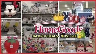 🛒🔥👑 HomeGoods & The Scoop on Rae Dunn/4th of July Decor &More!! Plus Clearance Deals!!!🛒🔥👑