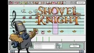 Super Mario Paint: The Schemer - Shovel Knight