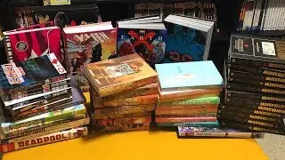 Graphic Novel, Omnibus, Hard Covers, TPBs and Manga September 2018 Haul